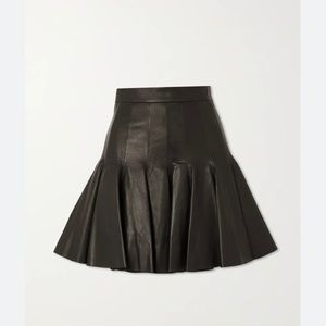 Sold on another site. Sergio- Hudson Leather skirt $650 brand new with tags.